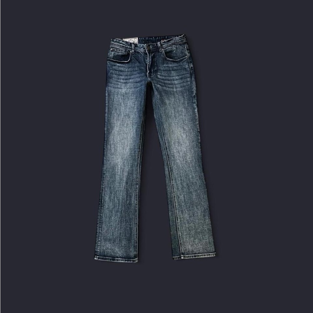 🇺🇸 JOHN B. STETSON Y2K 1015 Rocker Bootcut Jeans 32x38